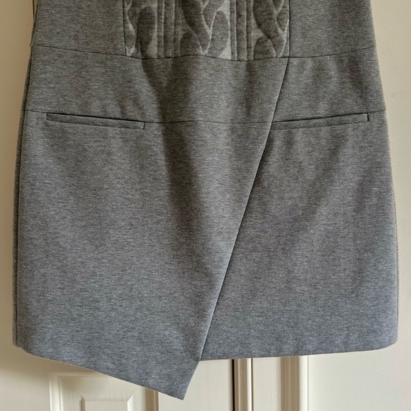 Tibi Cable Knit Structured Shift Sweater Dress - Picture 3 of 4